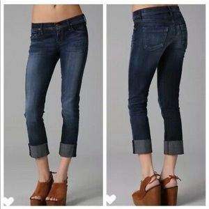 Citizens of Humanity cropped straight leg jean